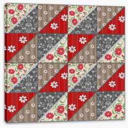 Patchwork Stretched Canvas 64290430