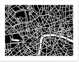 The streets of London Art Print 64363959