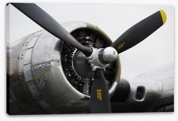 Bomber prop Stretched Canvas 64374665