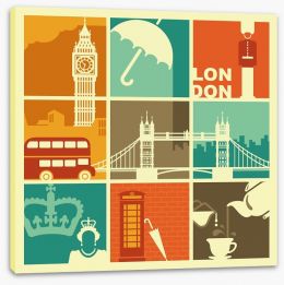 London Stretched Canvas 65237500
