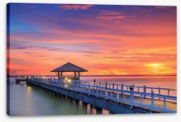 Sunsets / Rises Stretched Canvas 65300908