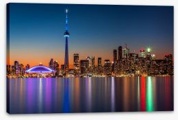 City Stretched Canvas 65441959