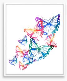 Butterflies Framed Art Print 65742354