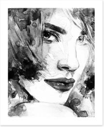 Black and White Art Print 66394587