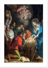 The nativity Art Print 66615015