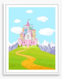 Magic in the mountains Framed Art Print 66835054
