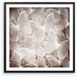 Butterfly chic Framed Art Print 67445631