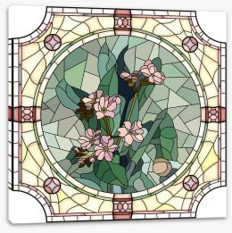Stained Glass Stretched Canvas 67489076