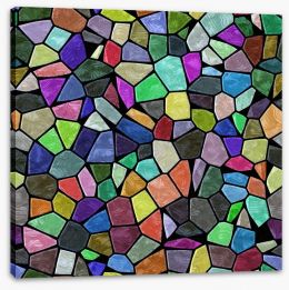 Mosaic Stretched Canvas 67872364