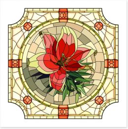 Stained Glass Art Print 67877436