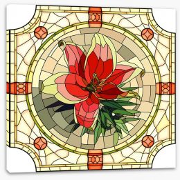 Stained Glass Stretched Canvas 67877436