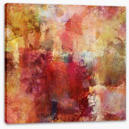 Autumnal abstract Stretched Canvas 68367743