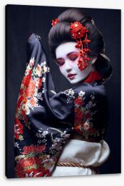 Traditional geisha Stretched Canvas 68653402