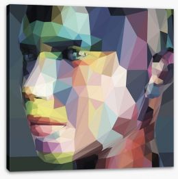 Contemporary boy Stretched Canvas 68770855