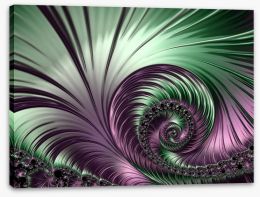 Shimmer and swirl Stretched Canvas 68826538
