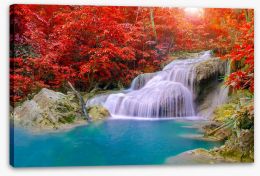 Waterfalls Stretched Canvas 69112510