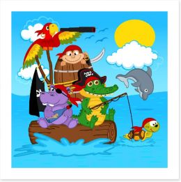 Pirates Art Print 69958609