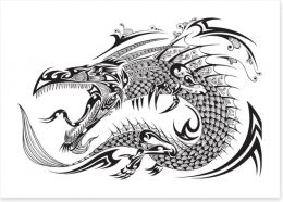 Dragons Art Print 70525213