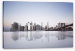 New York tranquility Stretched Canvas 71039222