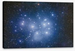 The Pleiades cluster Stretched Canvas 71089261