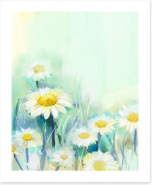 Fresh as a daisy Art Print 71260088