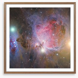 Realm of the nebulae Framed Art Print 71307827