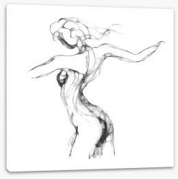 Sketch of a woman Stretched Canvas 71309562