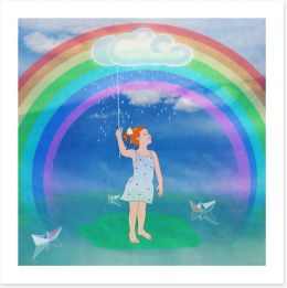 Rainbows Art Print 72461668