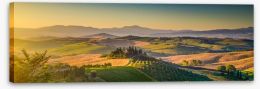 Tuscan hills panorama