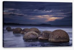 Mysterious Moeraki boulders Stretched Canvas 73152488