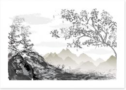 Chinese Art Art Print 73427383