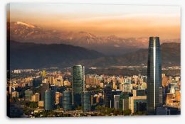 Santiago de Chile Stretched Canvas 73482528