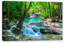 Waterfalls Stretched Canvas 73875847