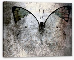 Vintage monarch butterfly Stretched Canvas 73878760