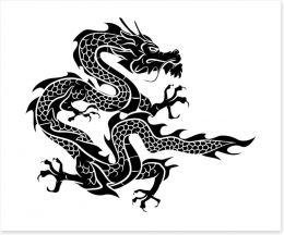 Dragons Art Print 73953243
