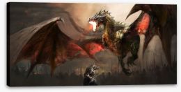 Dragons Stretched Canvas 74008682