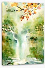 Watercolour Stretched Canvas 74028812