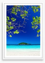 Similan Islands sky Framed Art Print 74075979