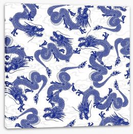 Dragons Stretched Canvas 74566457