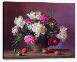Strawberry bouquet Stretched Canvas 74588750