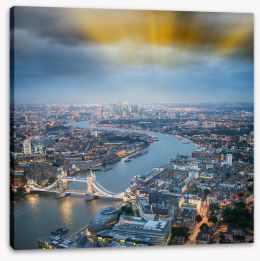 London Stretched Canvas 75146337