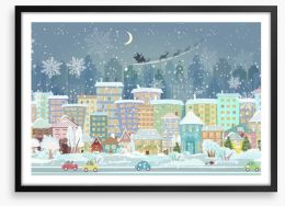 Christmas Eve Framed Art Print 75250992