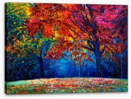 Autumn in the park Stretched Canvas 75257548