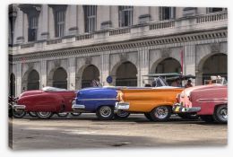 Classic Havana streetscape Stretched Canvas 75428610