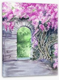 Watercolour Stretched Canvas 75740132