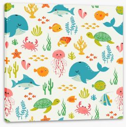 Under The Sea Stretched Canvas 76031294
