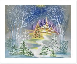 The night before Christmas Art Print 77499346