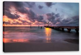Sunsets / Rises Stretched Canvas 78181215