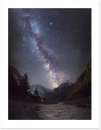 The Milky Way Art Print 78688018