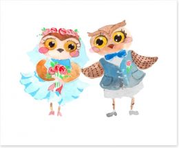 Owls Art Print 79076791